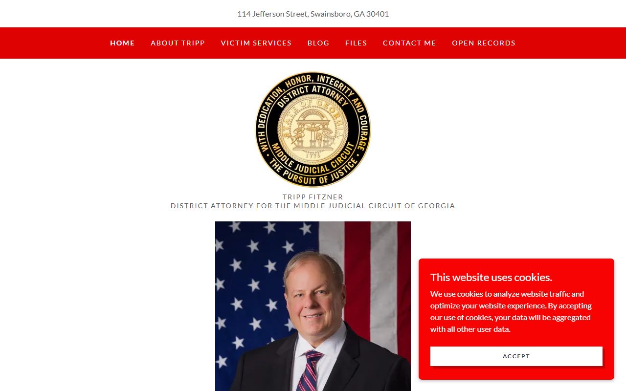 Middle Judicial Circuit District Attorney website
