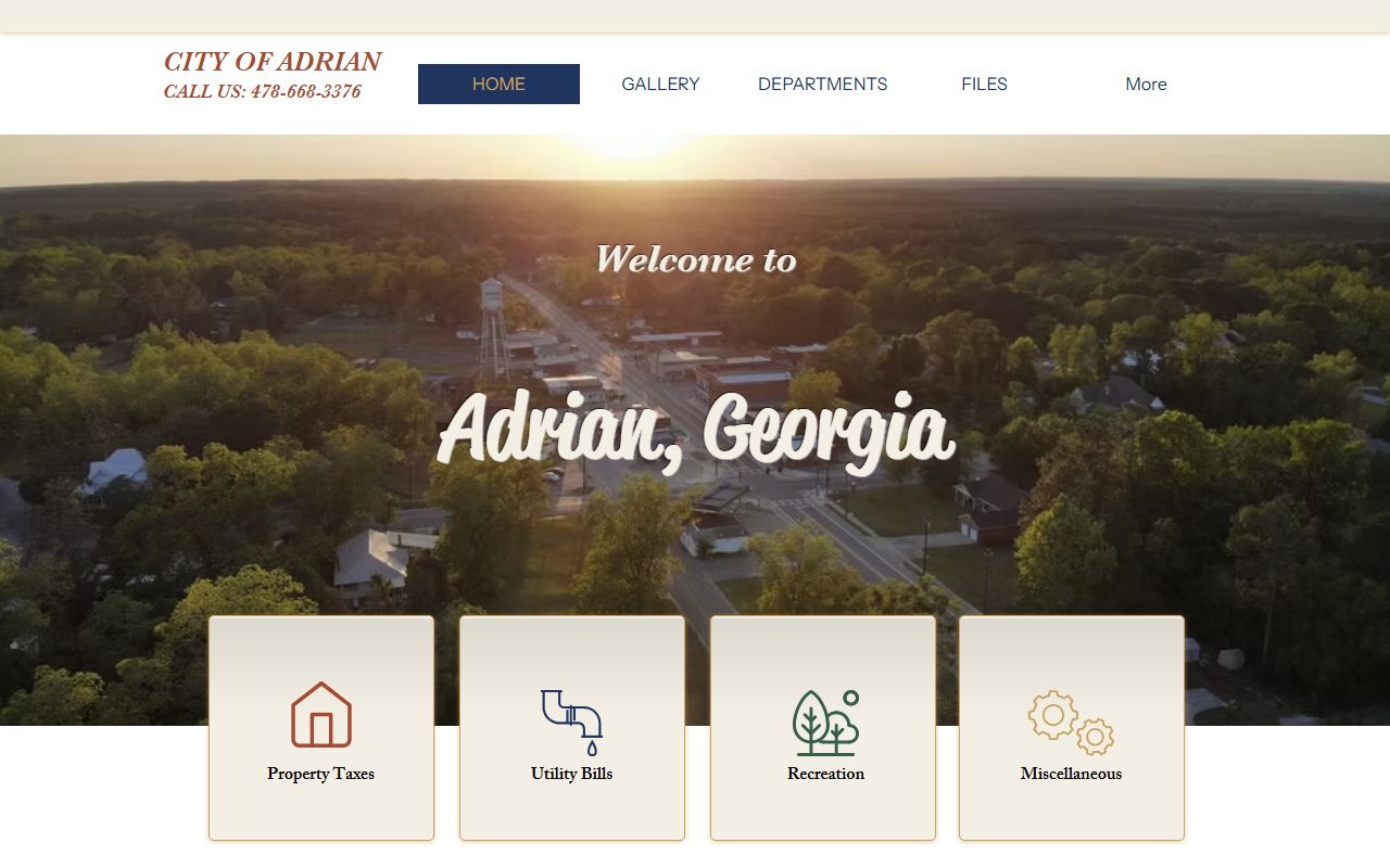 Emanuel County marriage and divorce records Adrian city court context